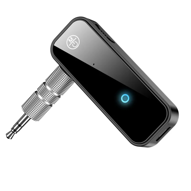 

B46 USB Wireless Bluetooth-Compatible 5.0 Car Cell Phone Audio Transmitter Receiver Adapter 3.5mm Aux Car Converter