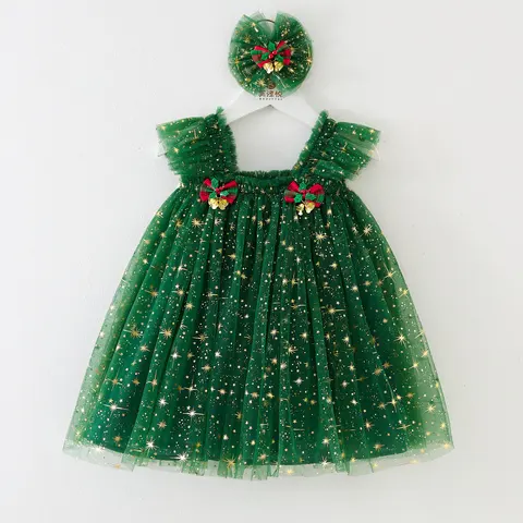 Детские платья SUMWADI милые в горошек из полиэстера