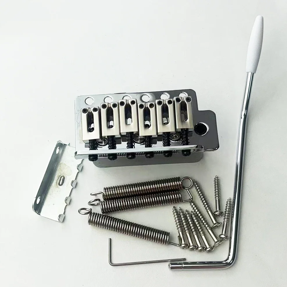 Wilkinson Tremolo Bridge System Электрогитара Хромированные серебряные аксессуары Расстояние