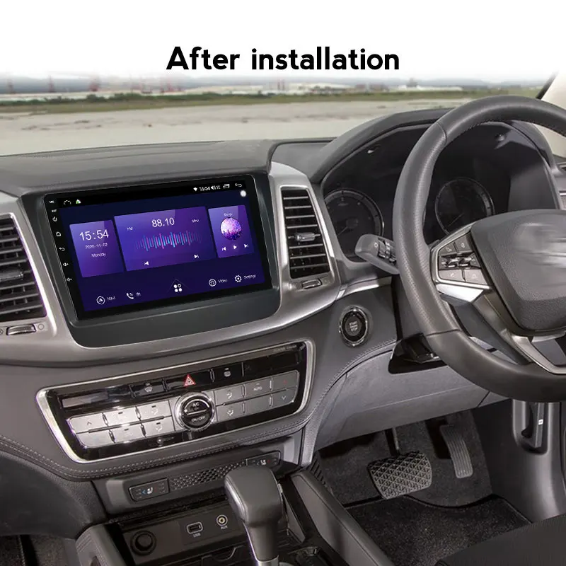 Автомагнитола Navifly 2DIN мультимедийный видеоплеер навигация стерео GPS DSP carplay Для