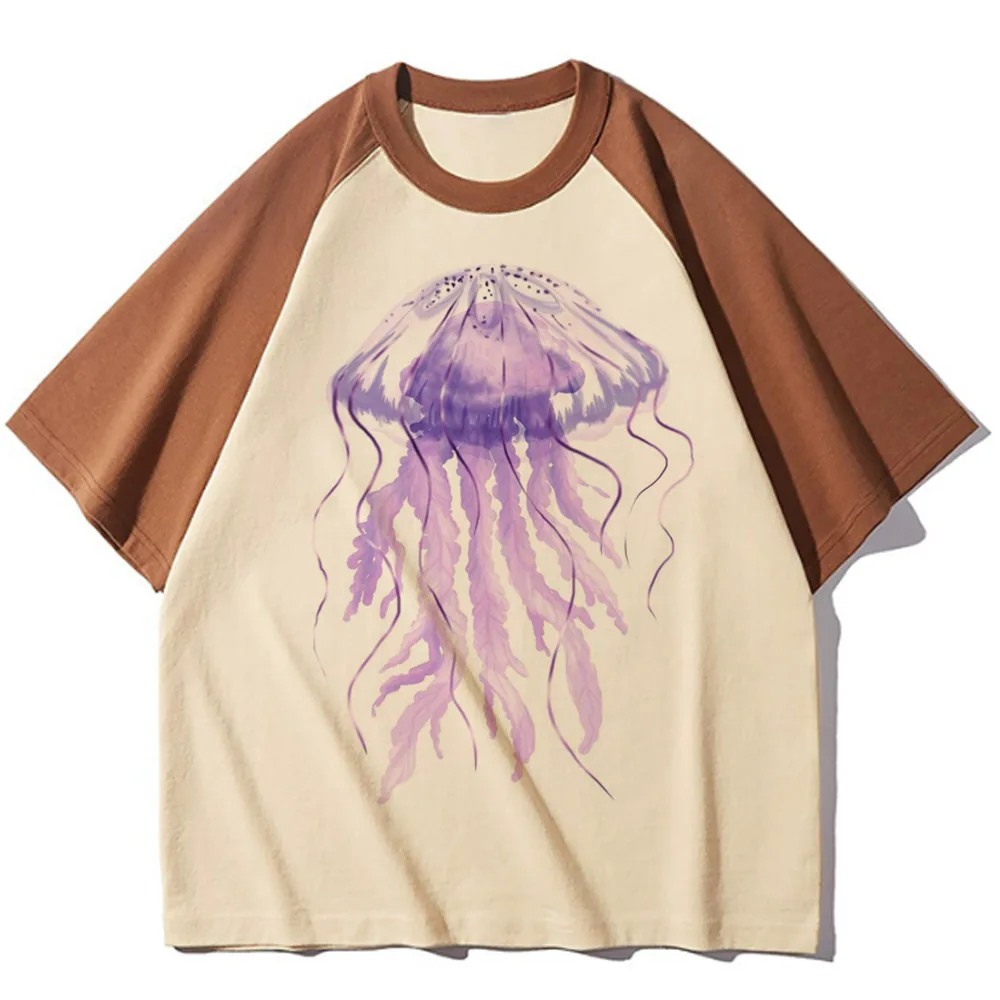 Футболка Jellyfish женская комикс смесь манги футболка Женская аниме одежда