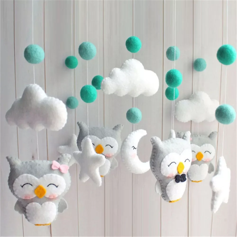 

Baby Mobile Rattles Toys Baby Toys 0-12 Months Carousel Crib Holder Baby Mobile To Bed Bed Bell Mom Handmade Toys for Newborns