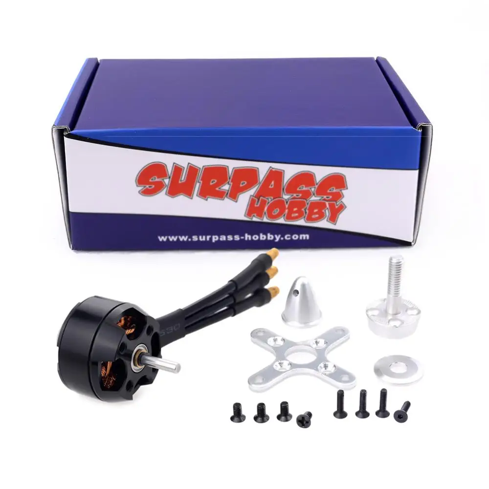 Бесщеточный двигатель Surpass Hobby C2836 2216(2836) 750KV 880KV 1120KV 30A BEC ESC контроллер скорости для
