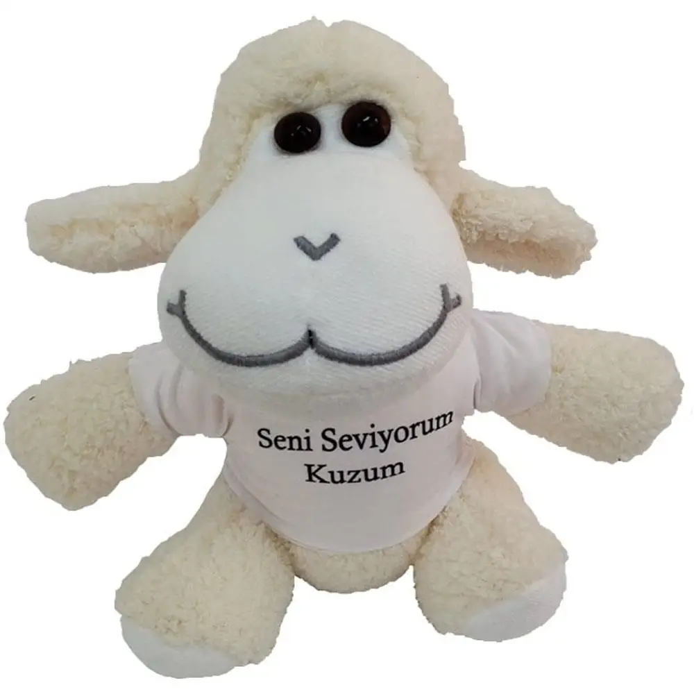 

I Love you Kuzum Tişörtlü Plush Lamb