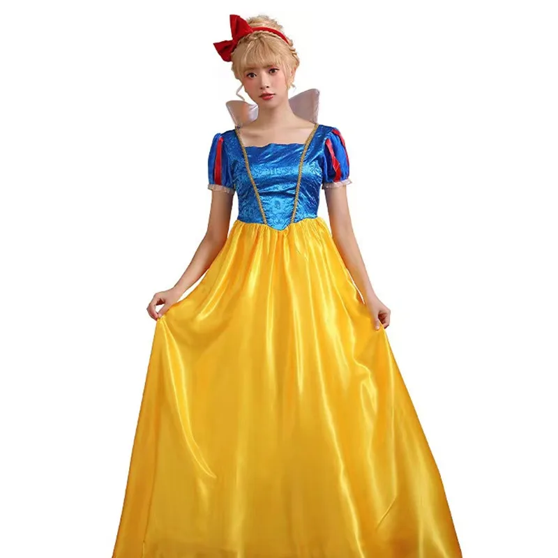 

Длинная юбка для женщин, сказочные персонажи, королева, косплей, Женский костюм принцессы на Хэллоуин, Пурим, карнавал, ролевые игры, показ, женское платье