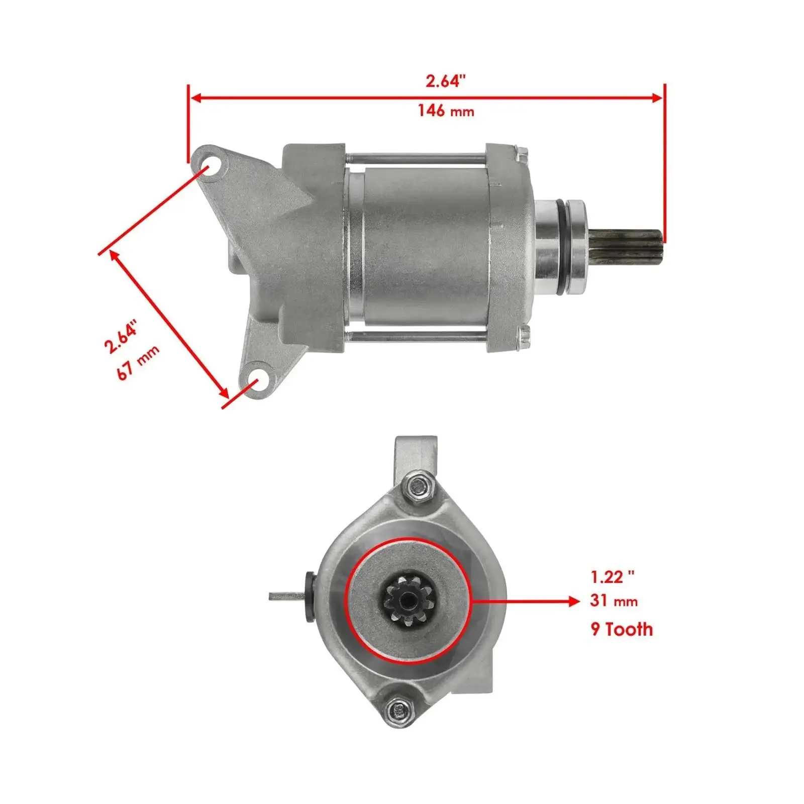 5TJ-81890-30-00,5TJ-81940-12 Стартер и реле для Yamaha WR450F 2007-2015, запасные части OEM: 5TJ-81890-30 (art.: 3920cbafdcc28) - 3920cbafdcc28