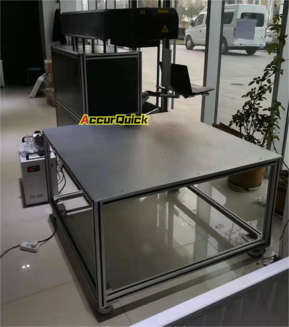 Металлическая трубка RF CO2 лазерный маркер FEELTEK динамическая фокусировка