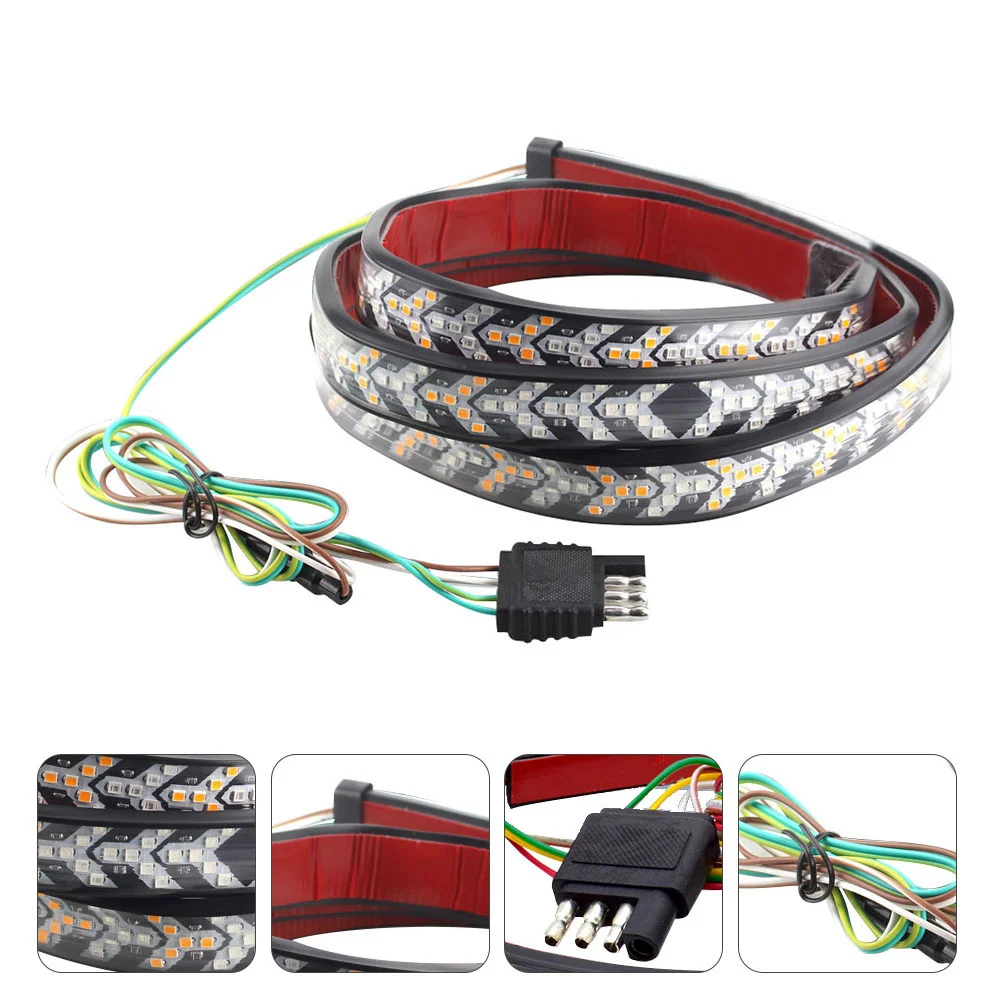 

1 шт. 48-дюймовая светодиодсветодиодный лента для сигнала поворота светильник водонепроницаеПредупреждение лента, стоп-сигнал, фонарь задне...