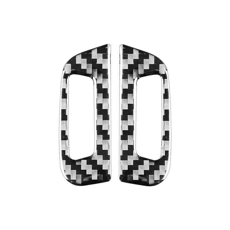 

Накладка на крышку левого и правого воздуховыпускного отверстия, наклейка, украшение из углеродного волокна для Nissan X-Trail 2014-2018, аксессуары для интерьера