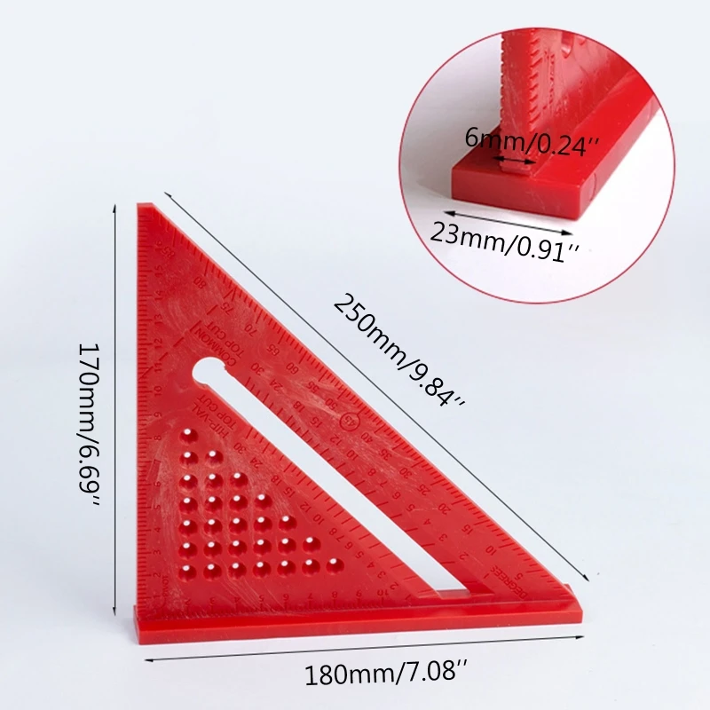 

Литье под давлением, плотничный квадратный измерительный инструмент для столярных работ, строительства, прессионная линейка под давлением...