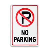 no parking sign wall stickers home wall decor art sign metal painting metal poster metal tin sign metal plaque 20x30cm poster