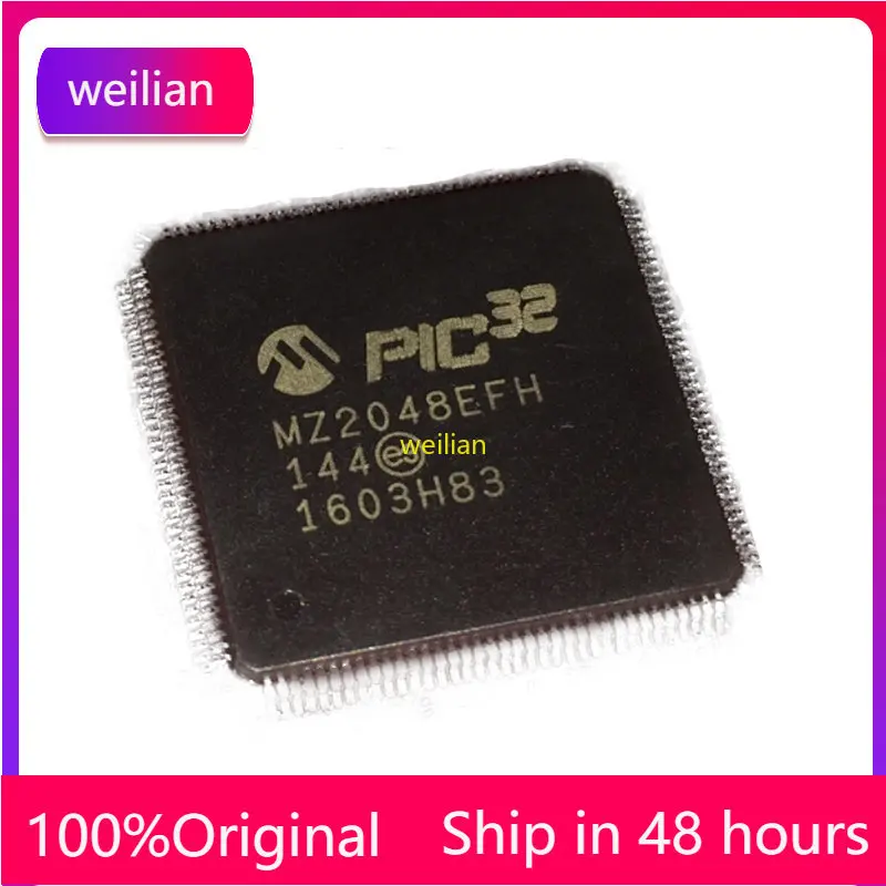 

Флэш-микроконтроллер TQFP144 посылка микроконтроллер, микросхема IC PIC32MZ2048EFH144, 1-100 шт.