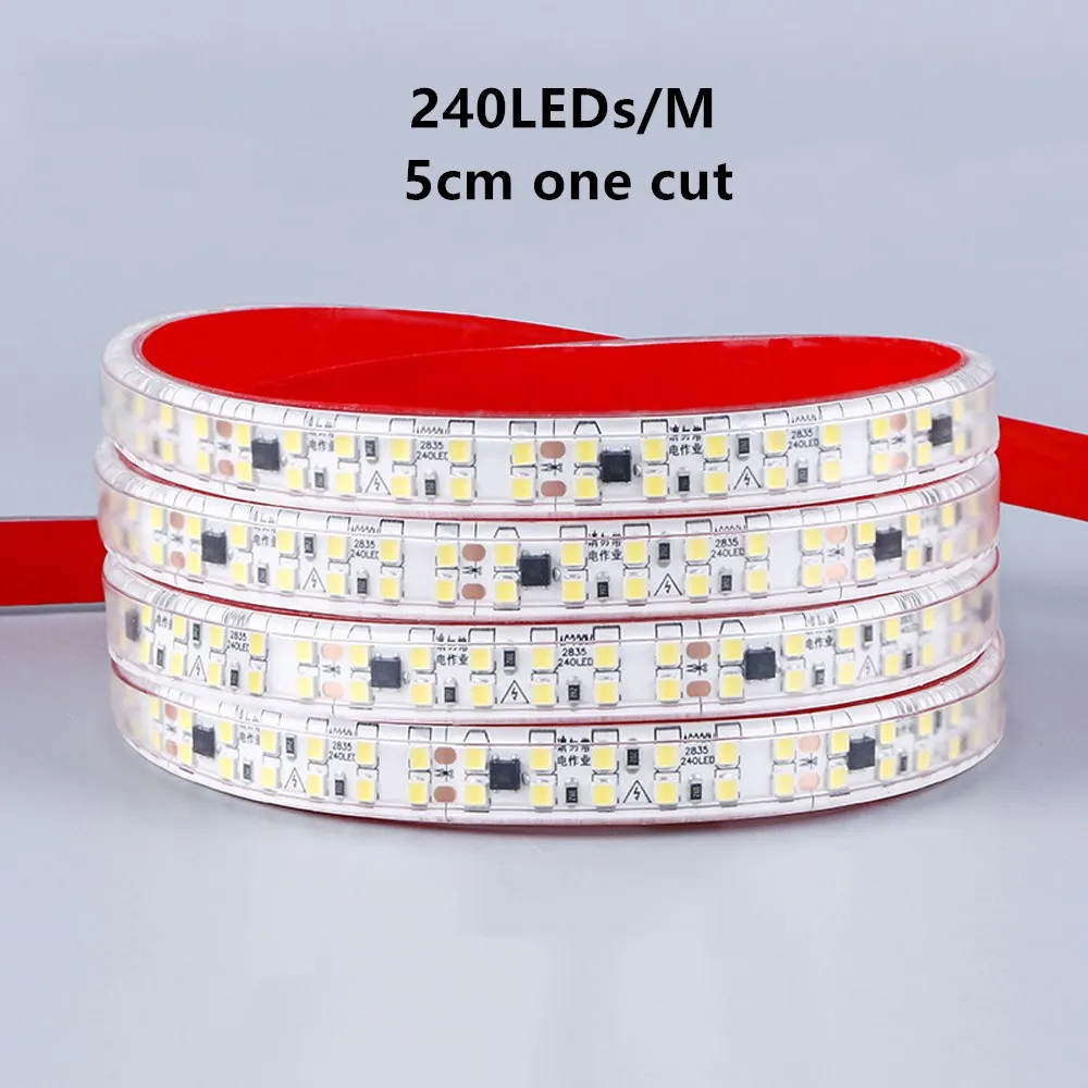 

Светодиодная лента HICCIN 220В белая 120/240 LED/м