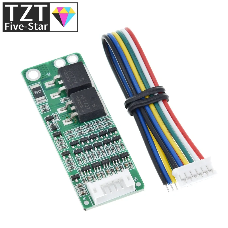 TZT 5S 15A Li-Ion литиевый аккумулятор BMS 18650 Защитная плата зарядного устройства 18В 21В