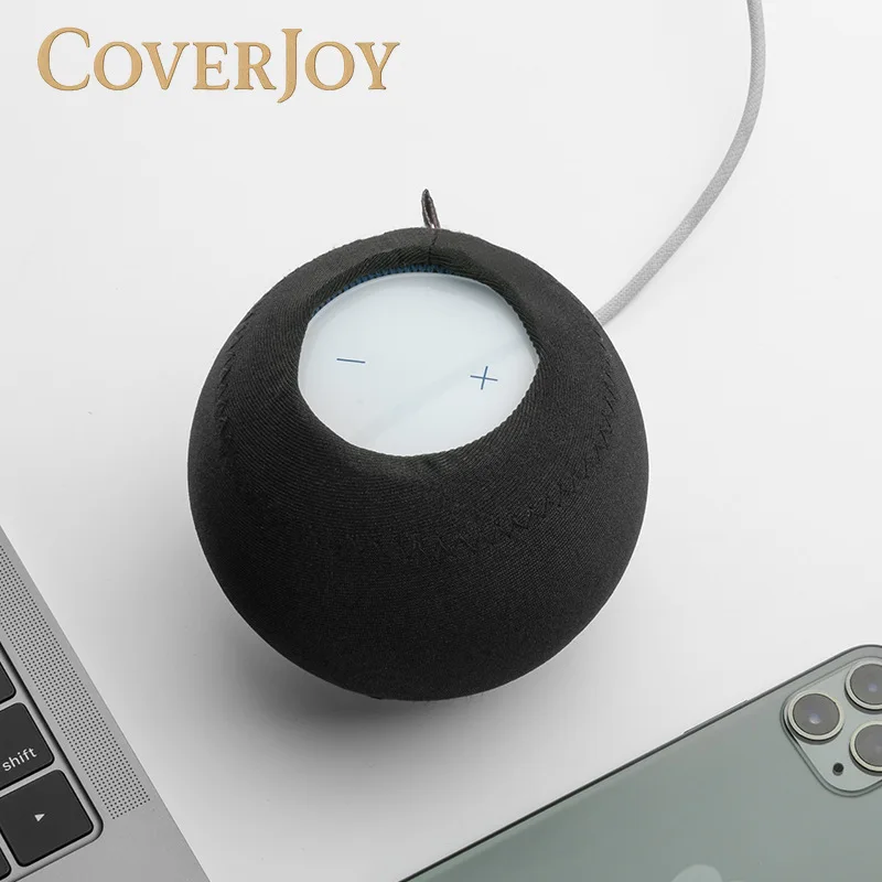 Фото Пылезащитный чехол, подходящий для Apple Homepod Mini Smart Speaker, пылезащитный чехол, эластичный тканевый защитный чехол №5