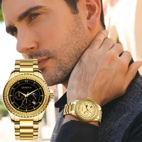 minimalist mens watches 2022 fashion sports watch stainless steel strap calendar clocks men gift gold quartz clock relogio reloj