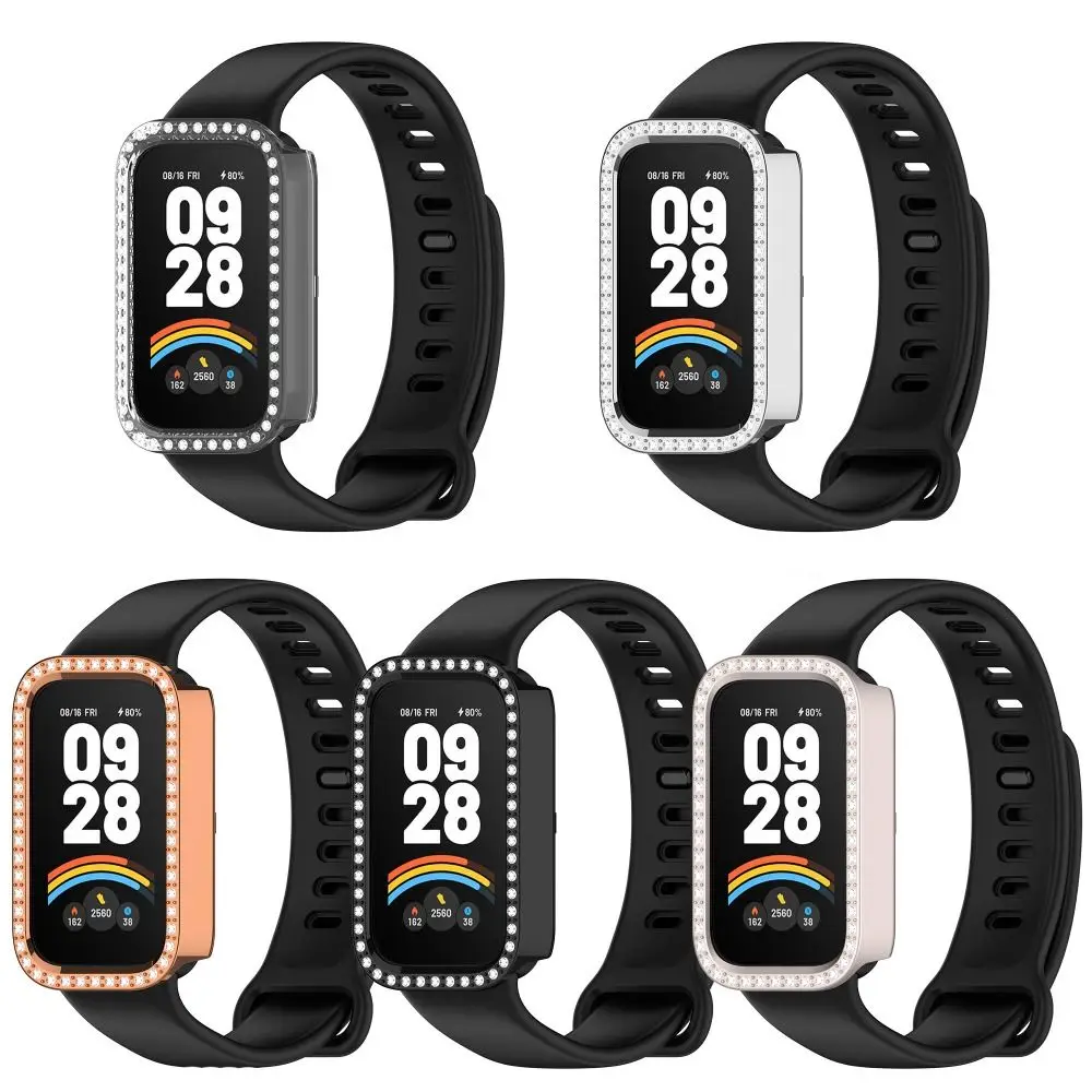 Защитный чехол для ПК с защитой от царапин бампер часов блестящими кристаллами