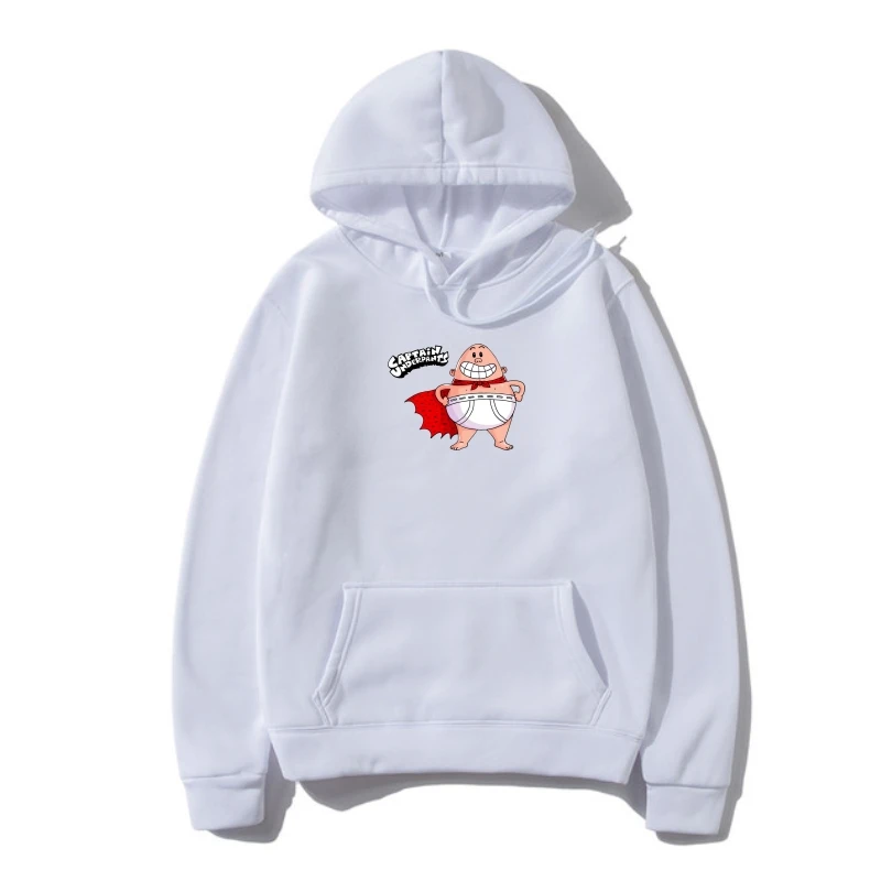 

CAPTAIN UNDERPANTS KIDS BOOKDAY FUNNY WHITE UNISEX KIDS Hoody Outerwear VV42
