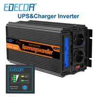 upscharger inverter 2500w dc 12v to ac 220v 230v converter pure sine wave transformer 2 5kw for home car solar system