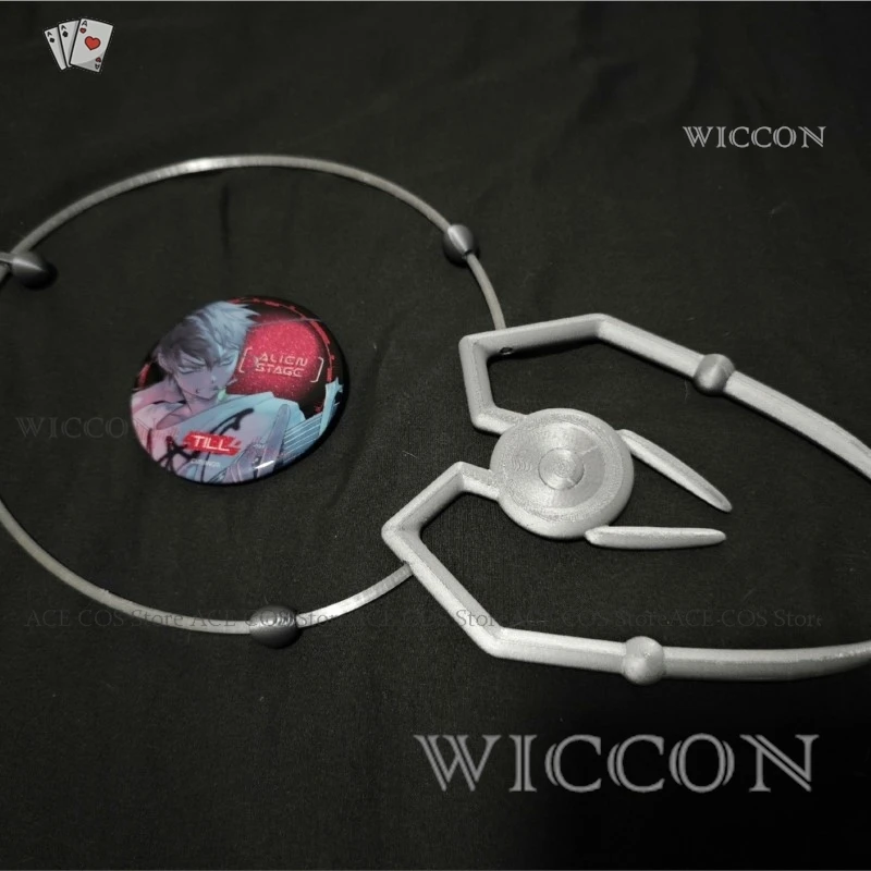 ALIEN STAGE круглая 7 Blink Gone Till ожерелье в одном стиле для косплея колье металлический