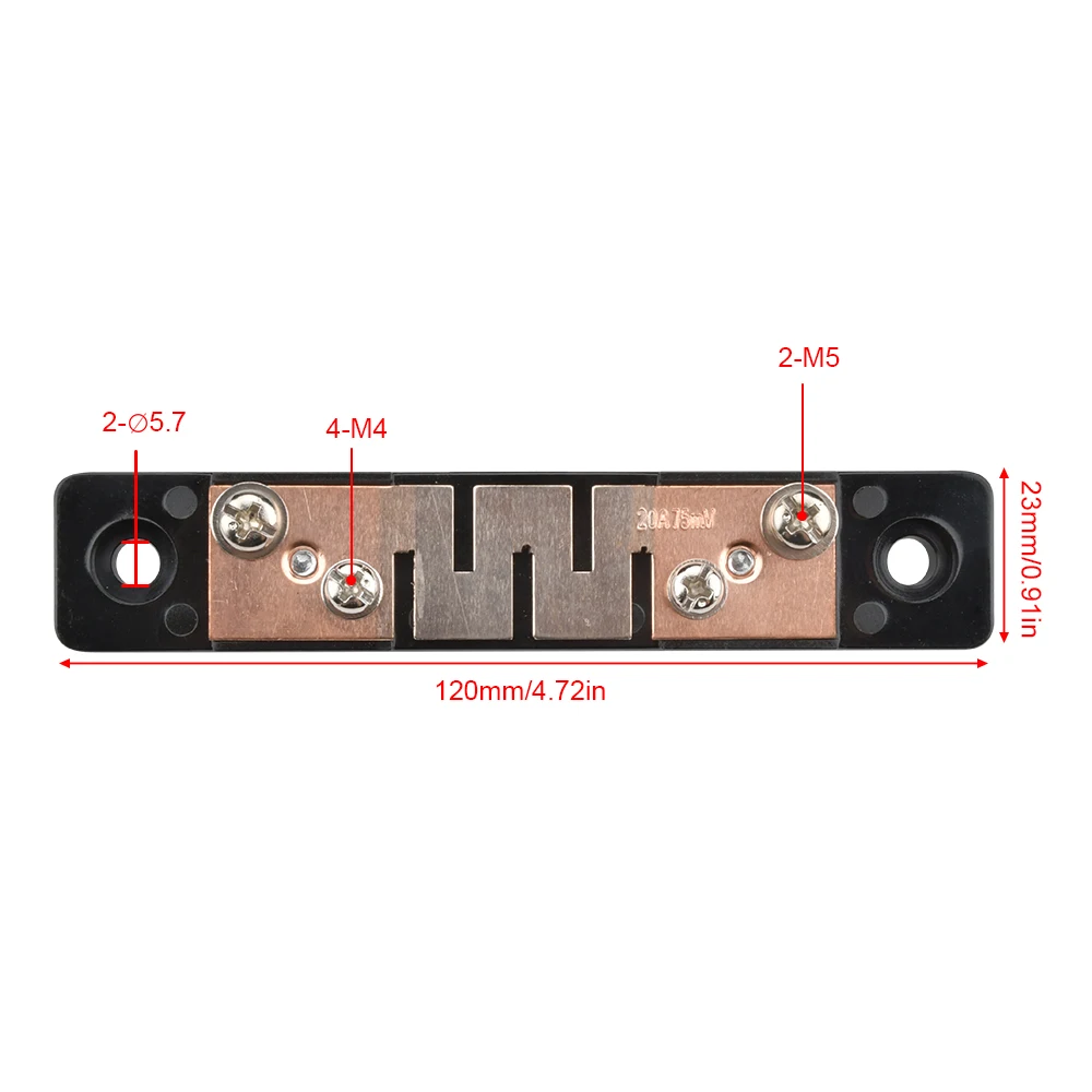 Фото JF-01 10A 20A 30A 50A 75MV Шунт амперметра постоянного тока ± 0,5 класса Шунтовый резистор для измерения тока постоянного тока для измерительного прибора амперметра №3