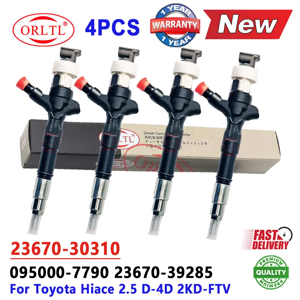 НОВЫЙ 23670-30310 для Toyota Hiace 2.5 D-4D 2KD-FTV 2367030310 23670 30310 Оригинальная топливная форсунка