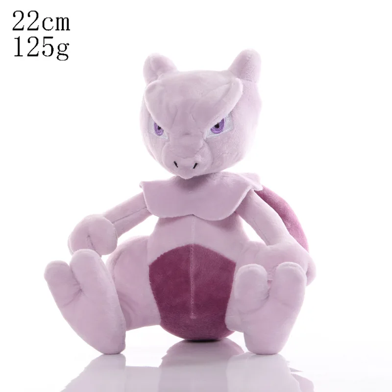 

1pcs 22cm TAKARA TOMY Pokemon plush Mewtwo plush girl gift toys for children