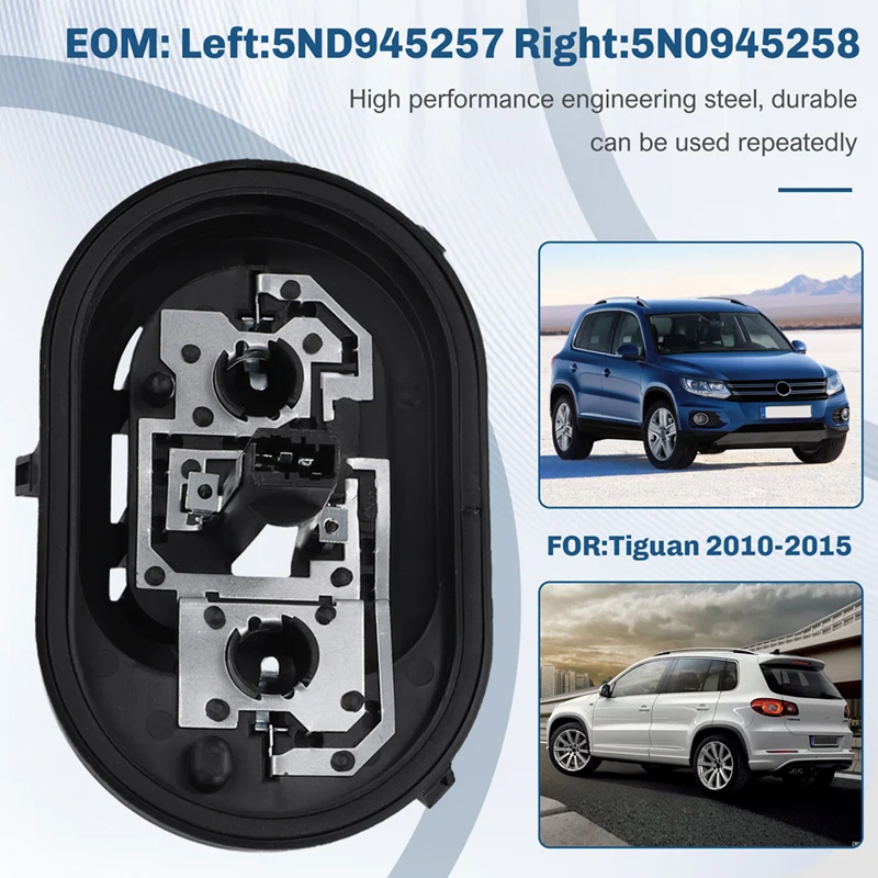 Left &amp Right Car Brake Light Tail Circuit Board Wiring For VW Tiguan 2010-2015 5ND945257 5N0945258