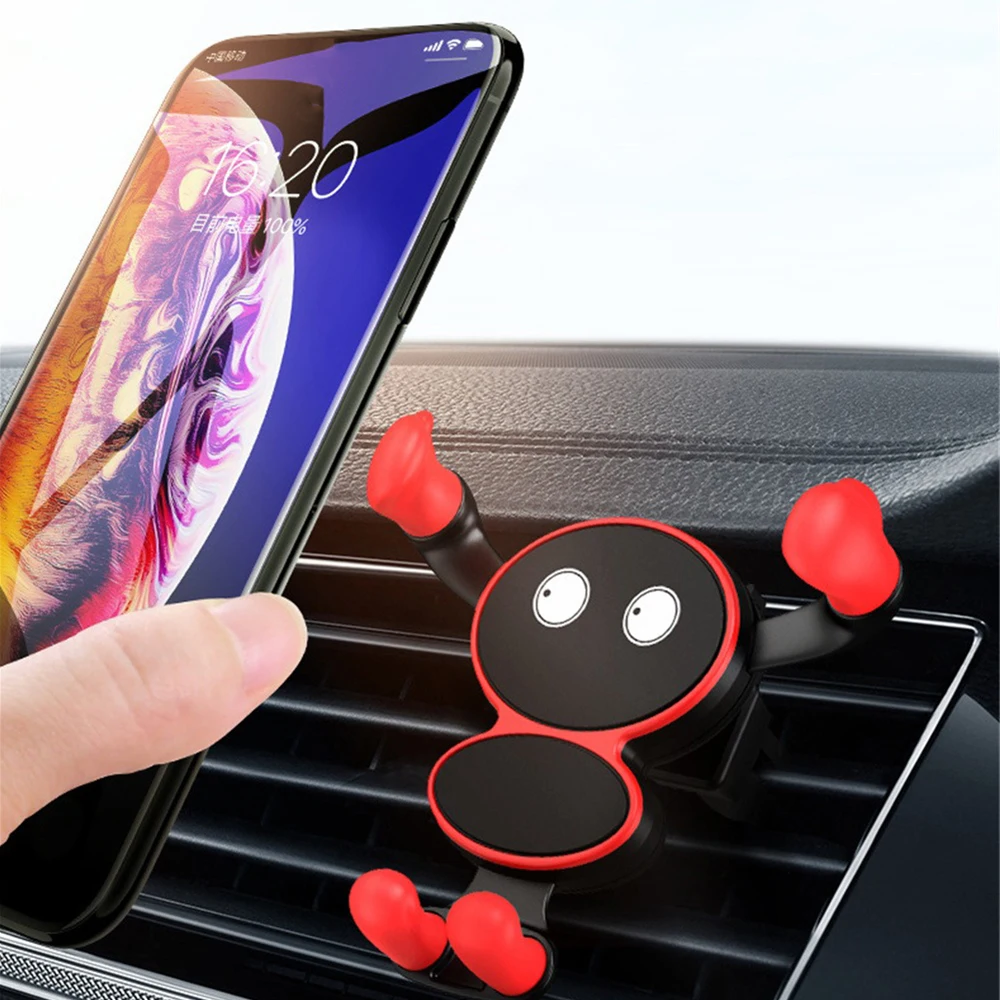 

Силиконовая подставка для мобильного телефона, прочная поддержка Gps, автомобильные аксессуары для интерьера, автомобильный держатель для телефона, многофункциональный мультяшный держатель, 1 шт.