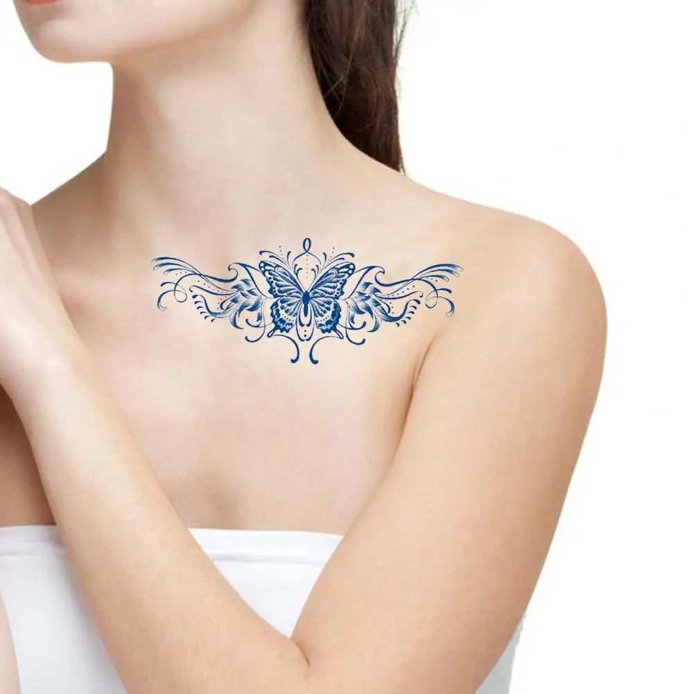 

Уникальная временная татуировка для тела, временная татуировка для тела на ощупь, Полуперманентная Сексуальная травяная татуировка, накле...