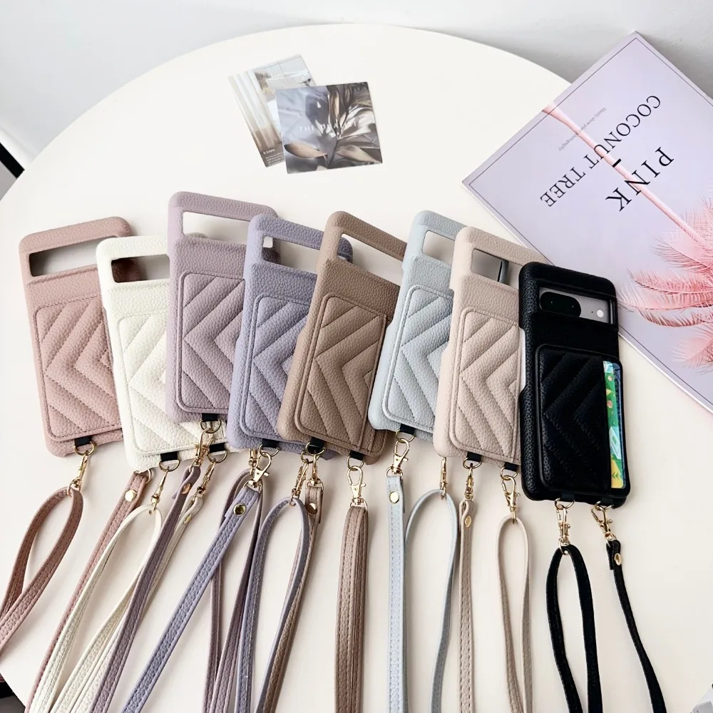 Чехол-Кошелек на ремешке через плечо с отделением для карт телефонная лампа Google