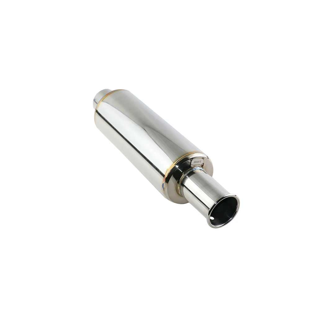 JZZ Universal 4.5in. Автомобильный глушитель для выхлопной трубы с высоким потоком задний