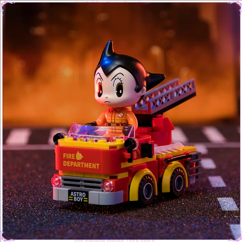 Железная рука Astro Boy замечательный автомобиль собранные строительные блоки