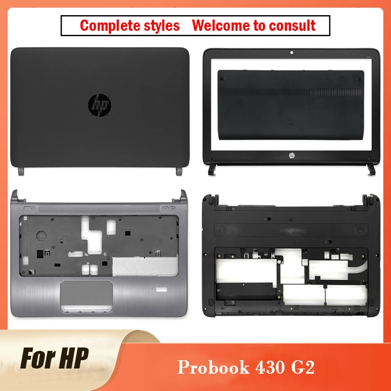 

Новинка для ноутбука HP Probook 430 G2 768213-001, задняя крышка ЖК-экрана/Передняя панель/Упор для рук/Нижняя крышка двери, панель, задняя крышка