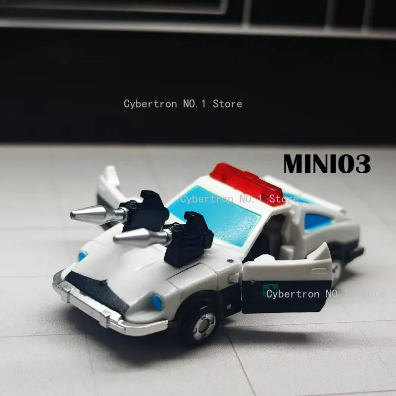 Фото В наличии: Новые трансформеры-роботы Galaxy Toys NewMini 03 Prowl, 04 Bluestreak, 05 Smokescreen — коллекционные фигурки-модели, подарок №5