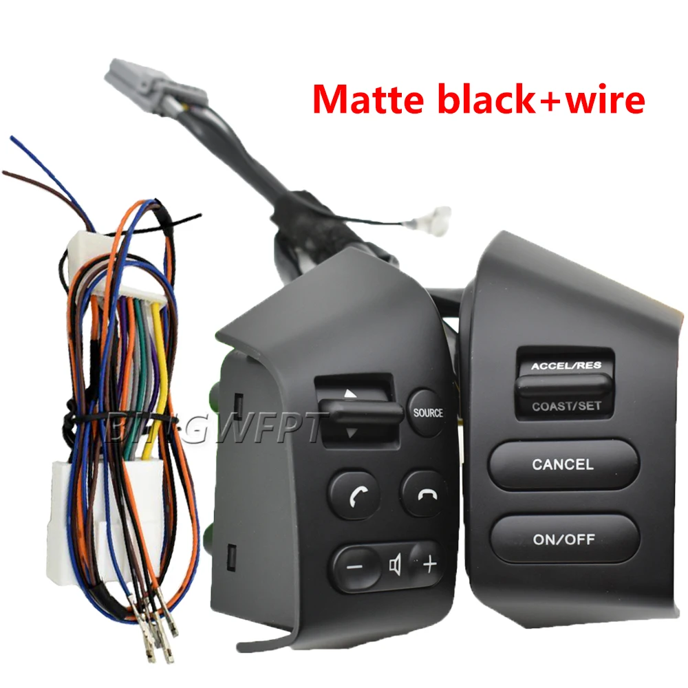 

Кнопки для автостайлинга для Nissan LIVINA 2007-2010 TIIDA 2005-2008 Classic Sylphy 2005-19 кнопки управления рулевым колесом с проводом