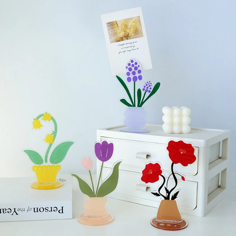 Милый милый маленький цветочный стол подставка для цифр настольное украшение