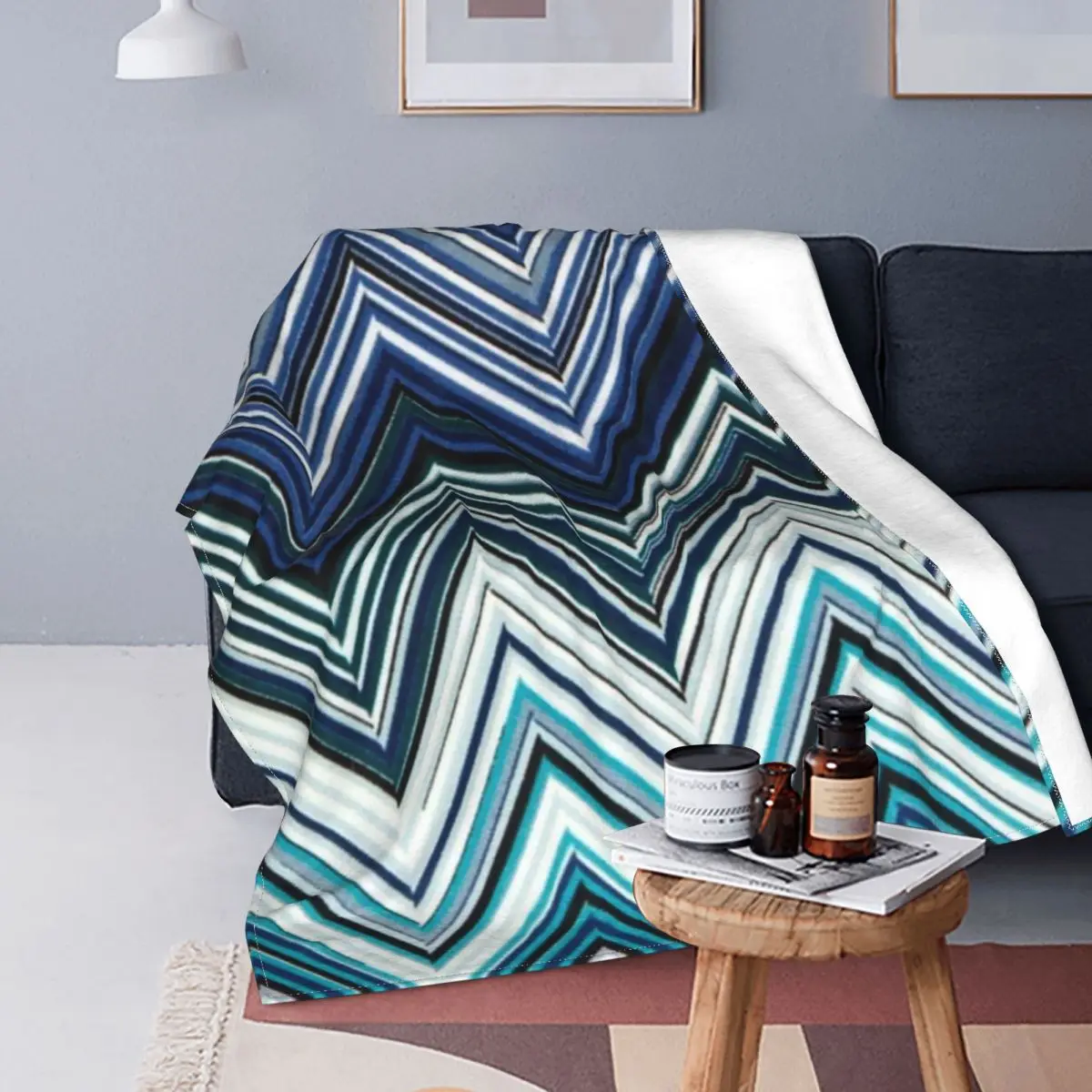 

Missoni Home Zigzag Blankets Flannel Warm Throw Blankets Sofa Throw Blanket For Home Bedroom Office Throws Bedspread Quilt