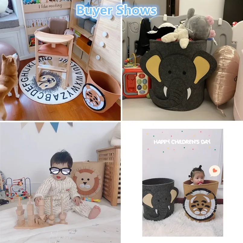 корзина для белья игрушек Детская хранения мелочей складное ведро контейнер