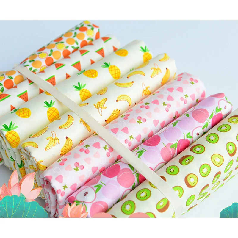 160x50 см саржевая хлопковая ткань с фруктовым принтом детская одежда сделай сам