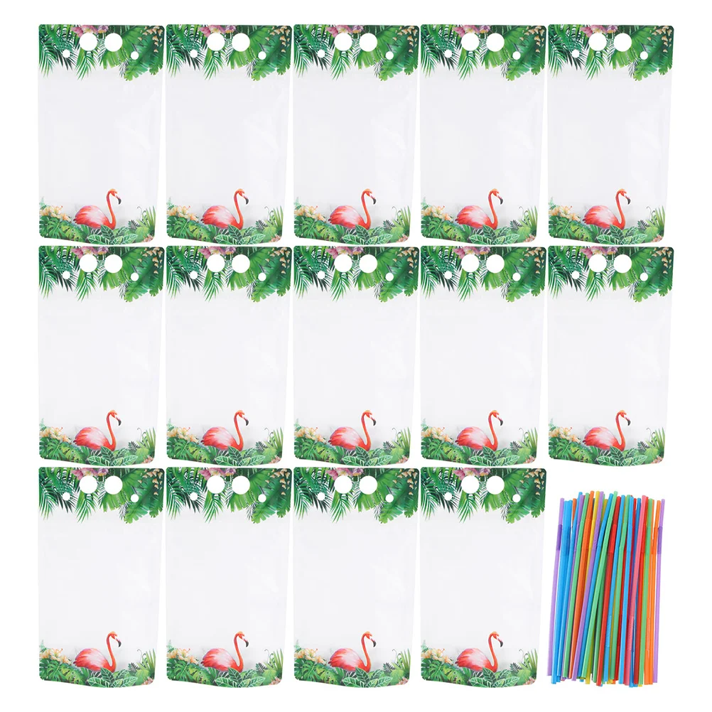 

Pouchdrink Pouchesdisposable Party Beverageflask Reclosable Heat Proof Hawaii Fruit