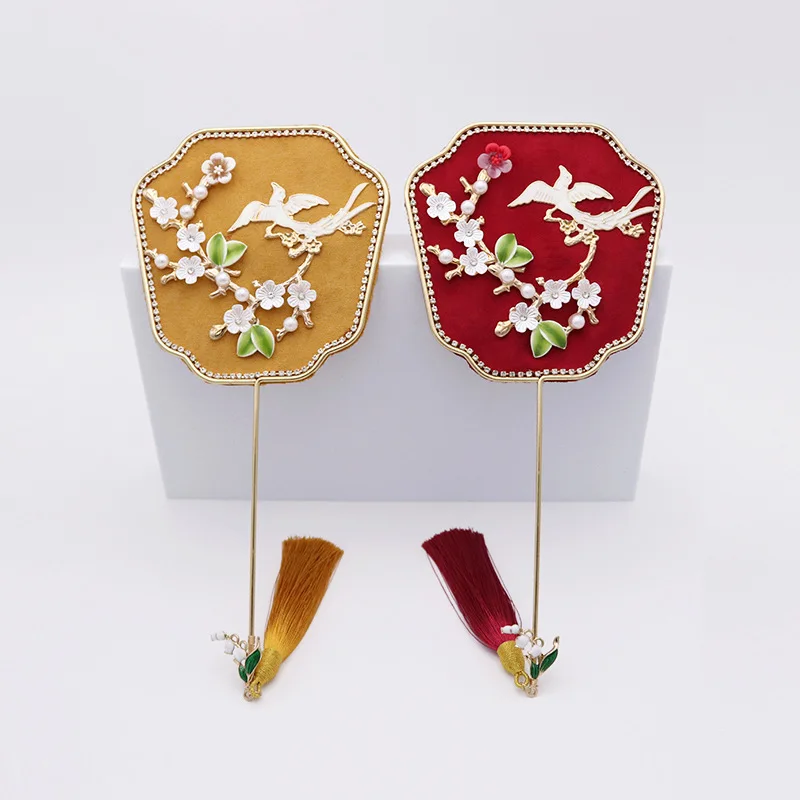 Милый мини веер из полиэстера myosotis