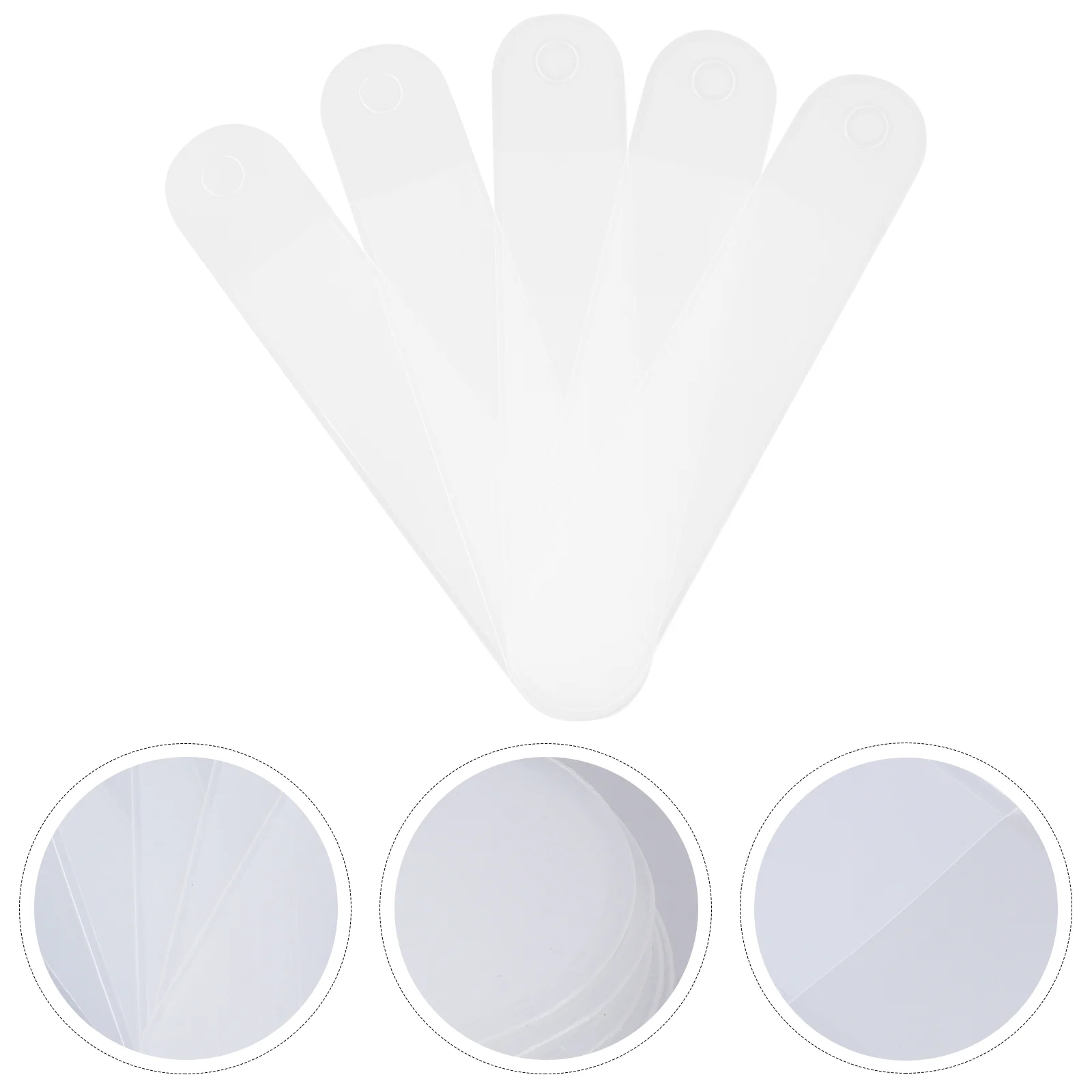 

20pcs Transparent Pen Bags Pen Storage Bags Frosted Pen Bags Pen Protective Bags for School Office