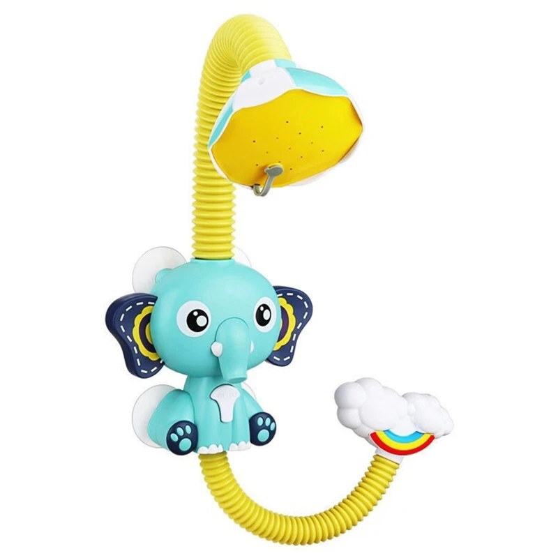 

Bath Spray Toys for Infants 6-12 Months Bath Elephant Relieve Boredom Fun Toy Gifts Electric Shower Head Supplies