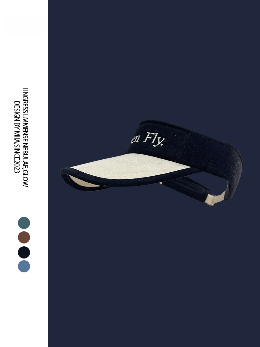 Корейская шапка с вышитыми буквами Sle для занятий спортом на свежем воздухе