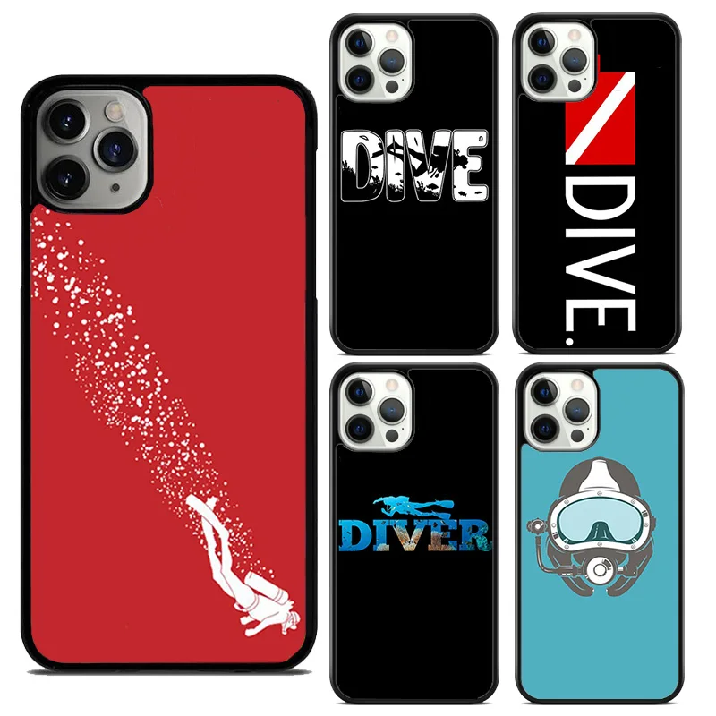 Чехлы для мобильных телефонов подводного плавания и дайвинга iPhone 16 15 14 12 13