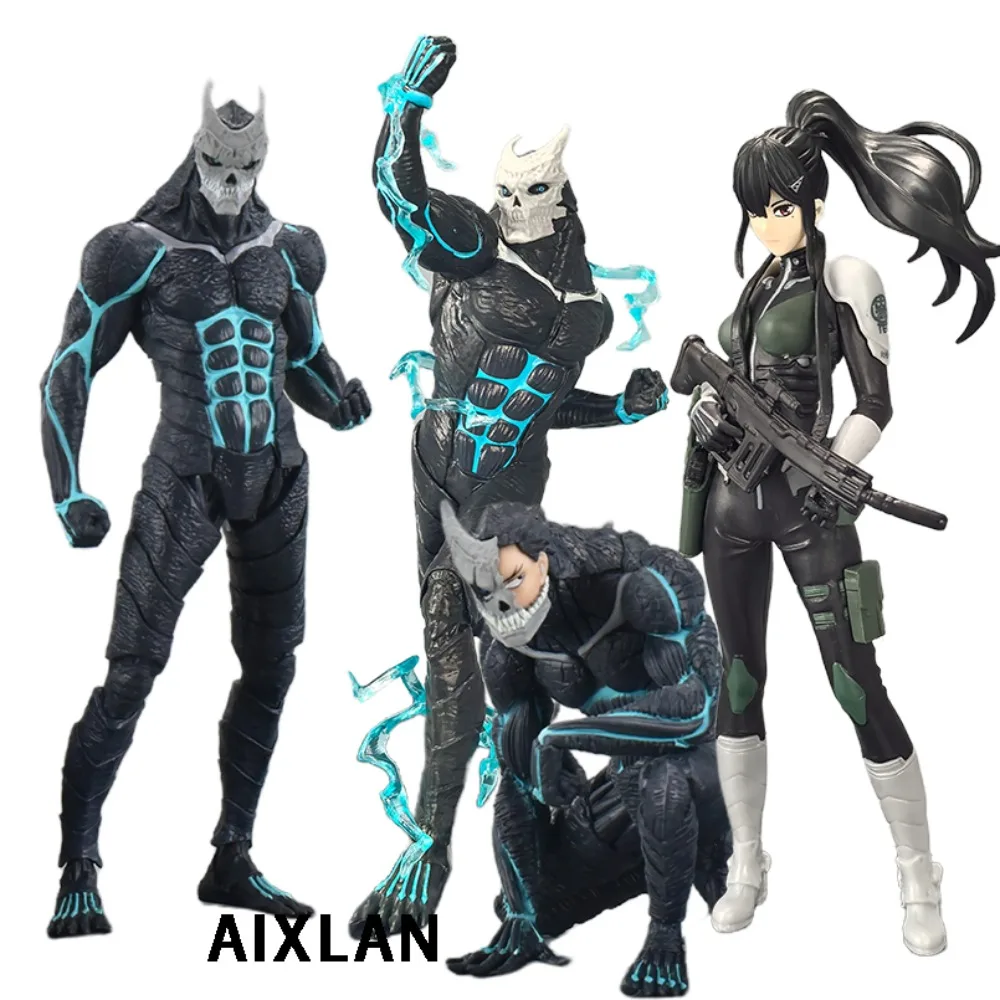 Aixlan 3 шт. Kaiju № 8 фигурка Кафка Хибино Мина аширо ПВХ экшн-фигурка Амин Хэллоуин