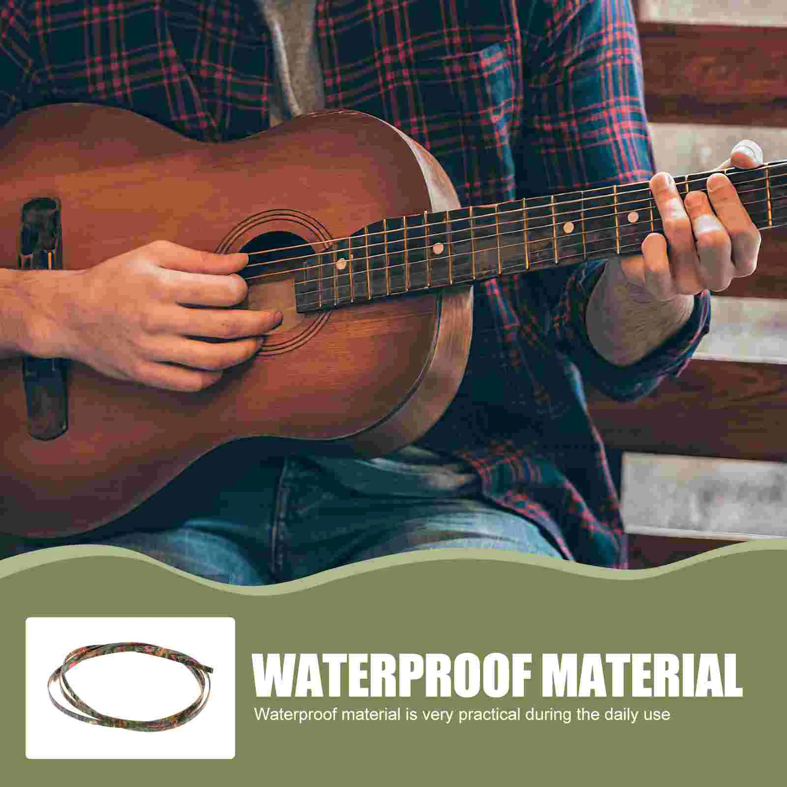 Декор для гитары целлулоидная связка пластиковая отделка водонепроницаемая