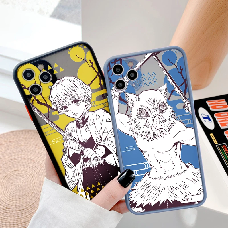 Жесткий чехол для Samsung Galaxy A52 A51 A50 A72 A71 A70 A32 A31 A22 A21S A30 A11 A10 M32 M31 Kimetsu no Yaiba с аниме