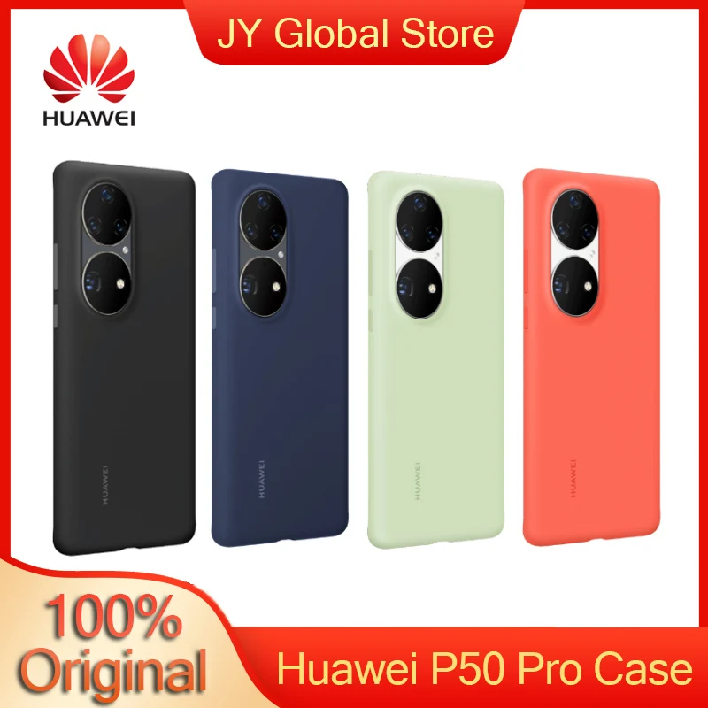 

Новый силиконовый чехол для телефона Huawei P50 Pro, роскошный чехол из жидкого силикона с микрофиброй внутри, защитный чехол для P 50 Pro